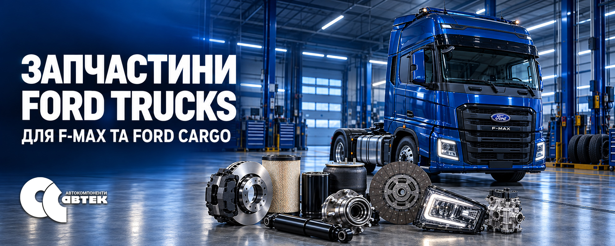 Купити запчастини Ford Trucks в Україні — каталог деталей для вантажних автомобілів